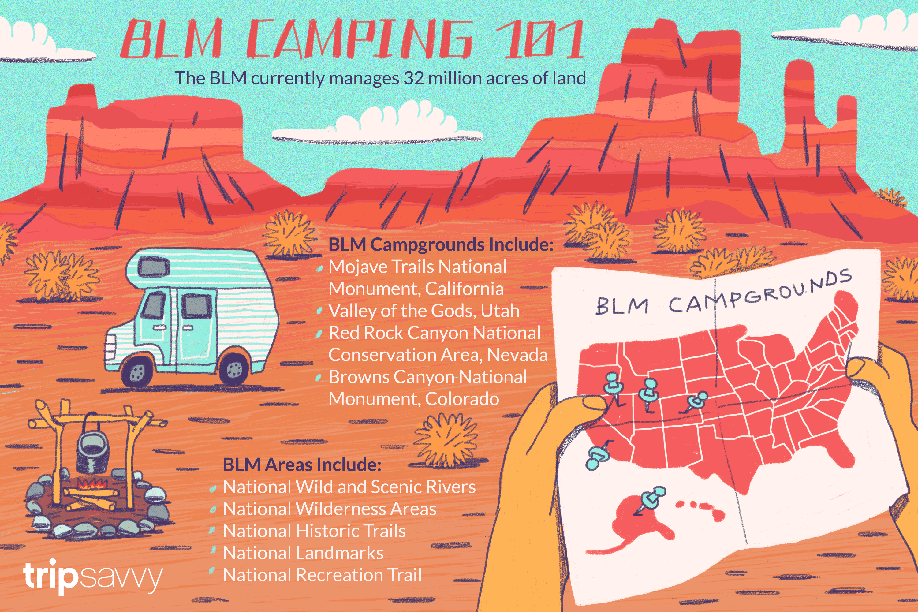 Your Guide To Blm Camping And Recreation - Blm Land Florida Map