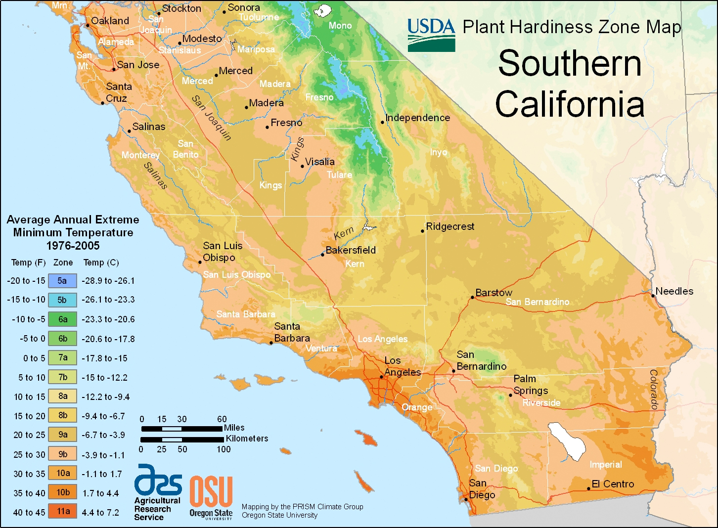 CA Climate Zone Map