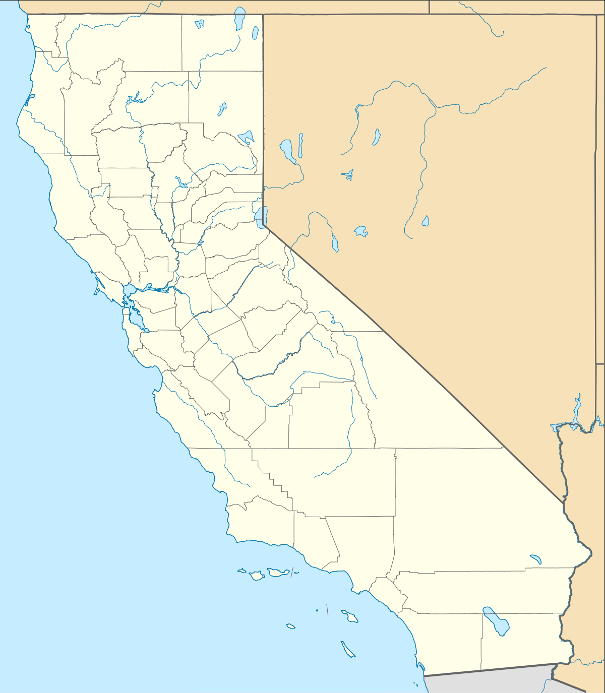 Zzyzx, California - Wikipedia - Baker California Map